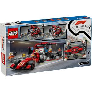 LEGO® City - F1®-es boxutca és személyzet, Ferrari autóval | #60443