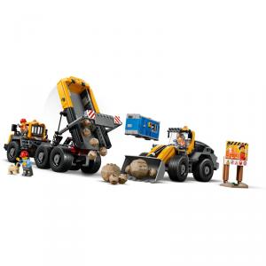 LEGO® City - Homlokrakodó és billenőplatós teherautó | #60494