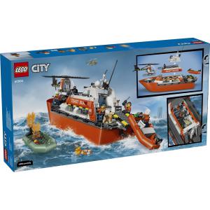 LEGO® City - Parti őrség mentőcsónak és helikopter | #60504