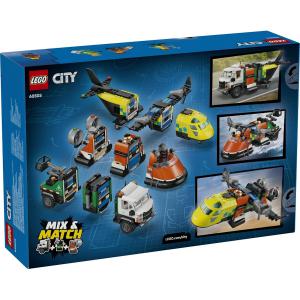 LEGO® City - Repülőgép, emelőkosaras kocsi és légpárnás jármű remix | #60505