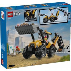 LEGO® City - Sárga árokásó-rakodó | #60480