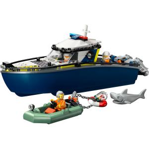 LEGO® City - Üldözés rendőrségi csónakkal | #60456