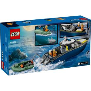 LEGO® City - Üldözés rendőrségi csónakkal | #60456