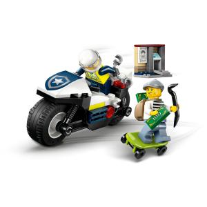 LEGO® City - Üldözés rendőrségi motorkerékpárral | #60455