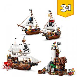 LEGO® Creator 3-in-1 - Ikonikus kalózhajó | #31387