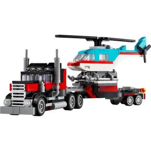 LEGO® Creator 3-in-1 - Platós teherautó és helikopter | #31146