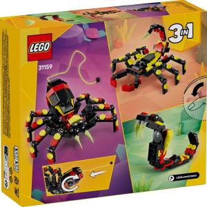 LEGO® Creator 3-in-1 - Vadállatok: Meglepetésekkel teli pók | #31159