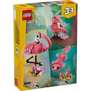 LEGO® Creator 3-in-1 - Vadállatok: rózsaszín flamingó | #31170