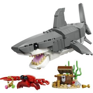 LEGO® Creator 3-in-1 - Veszedelmes cápa egy kincsesládával | #31381