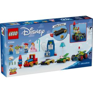 LEGO® Disney™ - Toy Story ünnepi vonat és RC versenyautó | #43264