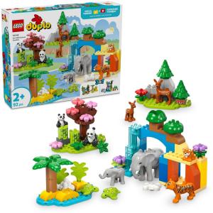 LEGO® DUPLO® - 3 az 1-ben állatcsaládok a vadvilágban | #10446