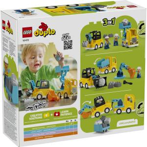 LEGO® DUPLO® - 3 az 1-ben építési munkagépek | #10475