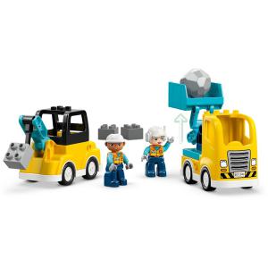 LEGO® DUPLO® - 3 az 1-ben építési munkagépek | #10475