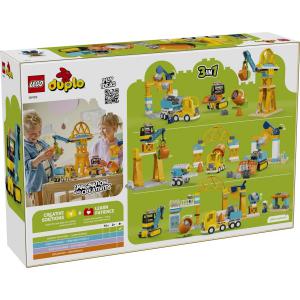 LEGO® DUPLO® - 3 az 1-ben építési terület és munkagépek | #10476