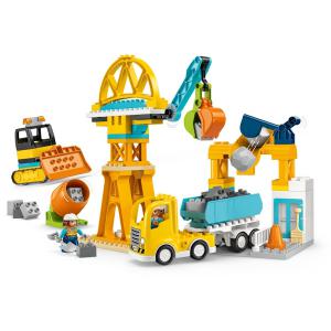 LEGO® DUPLO® - 3 az 1-ben építési terület és munkagépek | #10476
