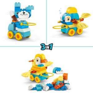 LEGO® DUPLO® - 3 az 1-ben guruló állatok | #10448