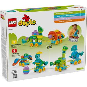 LEGO® DUPLO® - 3 az 1-ben guruló dinók | #10451