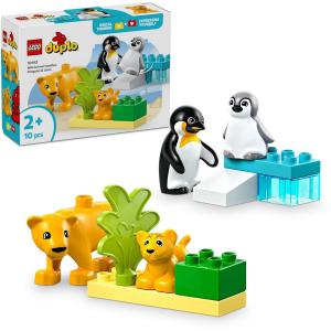 LEGO® DUPLO® - Állatcsaládok a vadvilágban: Pingvinek és oroszlánok | #10442