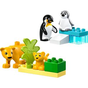 LEGO® DUPLO® - Állatcsaládok a vadvilágban: Pingvinek és oroszlánok | #10442