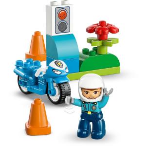 LEGO® DUPLO® - Kék rendőrségi motorkerékpár | #10471