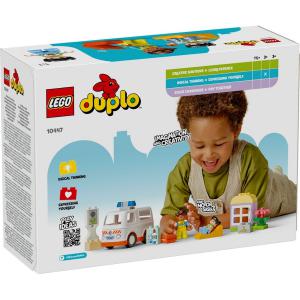 LEGO® DUPLO® - Mentőautó és mentősofőr | #10447