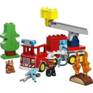 LEGO® DUPLO® - Tűzoltóautó tömlővel és tűzoltóval | #10473