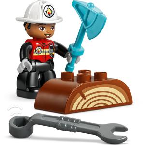 LEGO® DUPLO® - Tűzoltóautó tömlővel és tűzoltóval | #10473