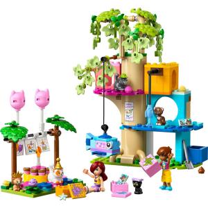 LEGO® Friends - Születésnapi cicazsúr és lombház cicáknak | #42666