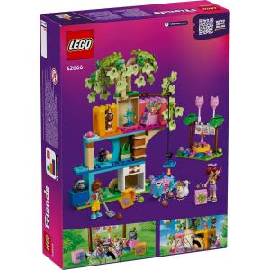 LEGO® Friends - Születésnapi cicazsúr és lombház cicáknak | #42666