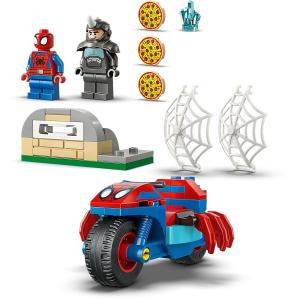 LEGO® Marvel - Motorkerékpáros Pókember vs. Rhino | #11206