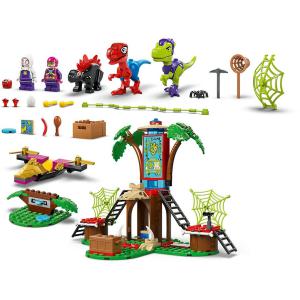 LEGO® Marvel - Pókember és Gobby raptorcsatája a lombház főhadiszálláson | #11200