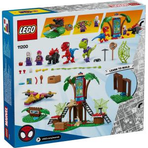 LEGO® Marvel - Pókember és Gobby raptorcsatája a lombház főhadiszálláson | #11200