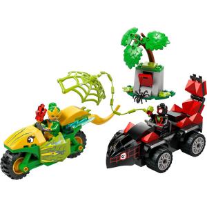 LEGO® Marvel - Spin és Electro: Üldözés a dinójárművel | #11198