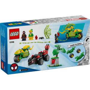 LEGO® Marvel - Spin és Electro: Üldözés a dinójárművel | #11198