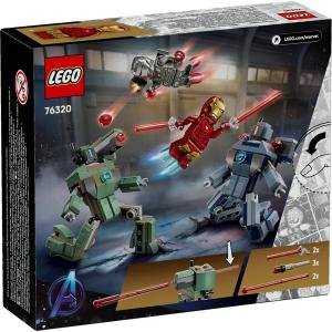 LEGO® Marvel - Vasember és Hadigép vs. Hammer-drónok | #76320