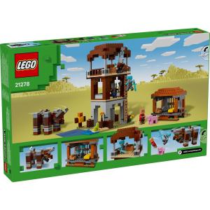 LEGO® Minecraft® - A Fosztogató őrtorony és a Romboló | #21278