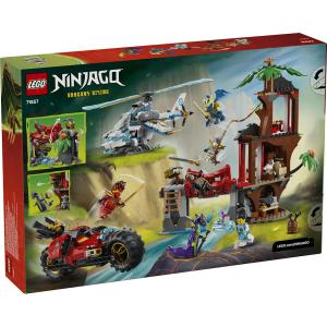 LEGO® NINJAGO® - Nindzsajárművek csatája a lombháznál | #71857