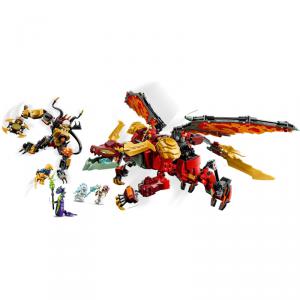 LEGO® NINJAGO® - Wyldfyre átalakuló sárkányrobotja | #71868