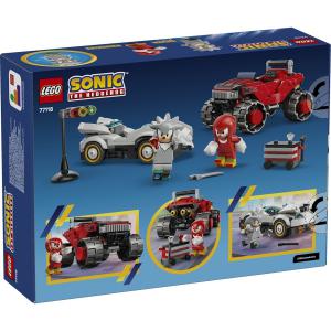 LEGO® Sonic the Hedgehog™ - Silver autója Knuckles monster truckja ellen | #77118