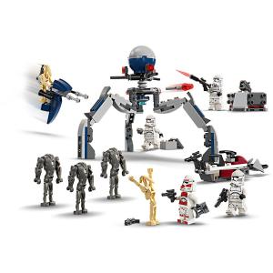 LEGO® Star Wars™ - Klónkatona™ és harci droid™ harci csomag | #75372