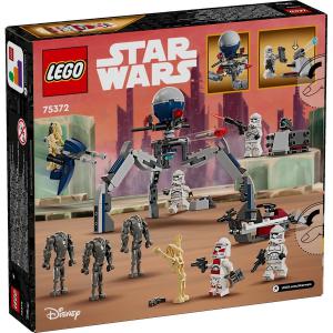 LEGO® Star Wars™ - Klónkatona™ és harci droid™ harci csomag | #75372