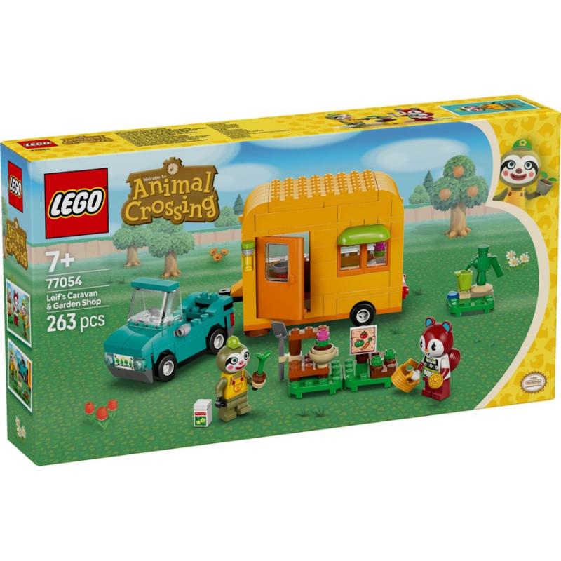 LEGO® Animal Crossing™ - Leif karavánja és kertészeti boltja | #77054