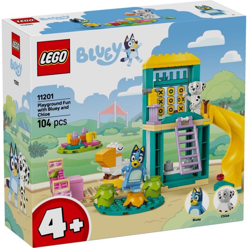 LEGO® Bluey - Bluey és Kloé vidám kalandjai a játszótéren | #11201