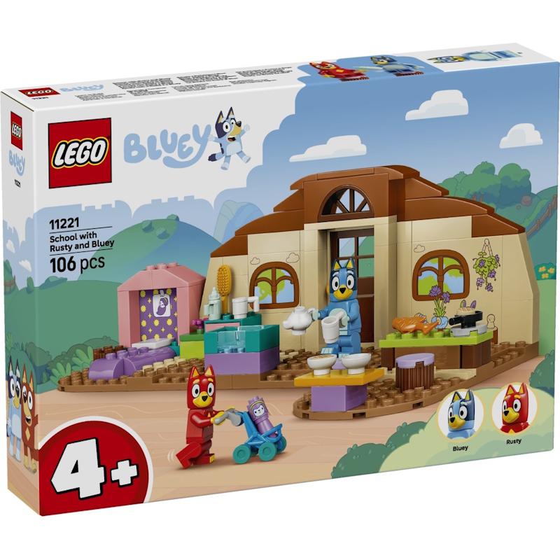 LEGO® Bluey - Rozsdás és Bluey a suliban | #11221