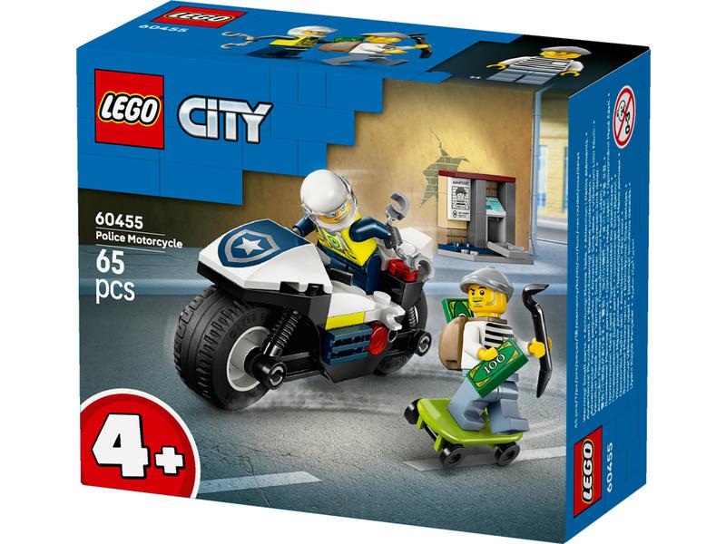 LEGO City | Üldözés rendőrségi motorkerékpárral [60455]