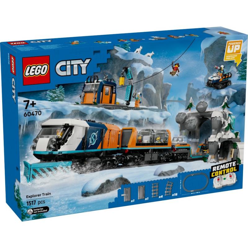 LEGO® City - Felfedezők sarkvidéki expresszvonata | #60470