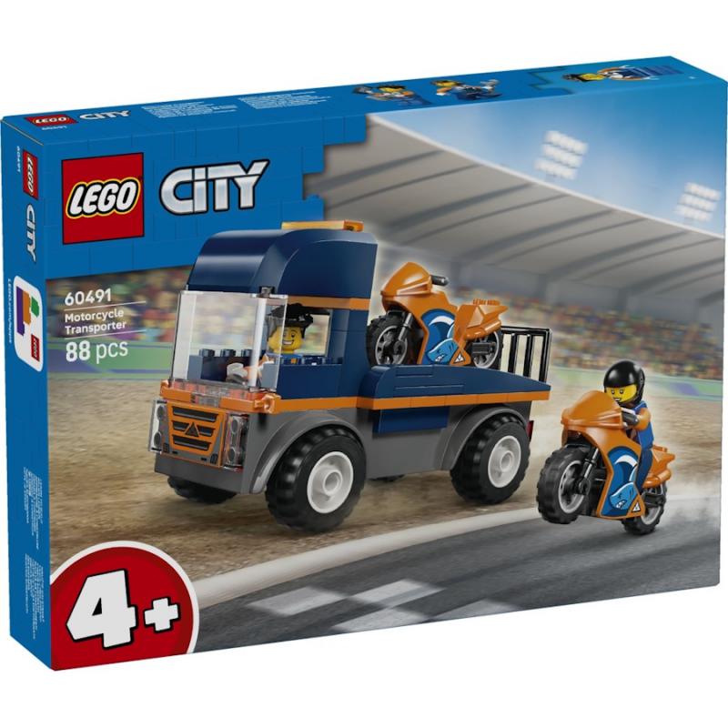 LEGO® City - Motorszállító jármű | #60491
