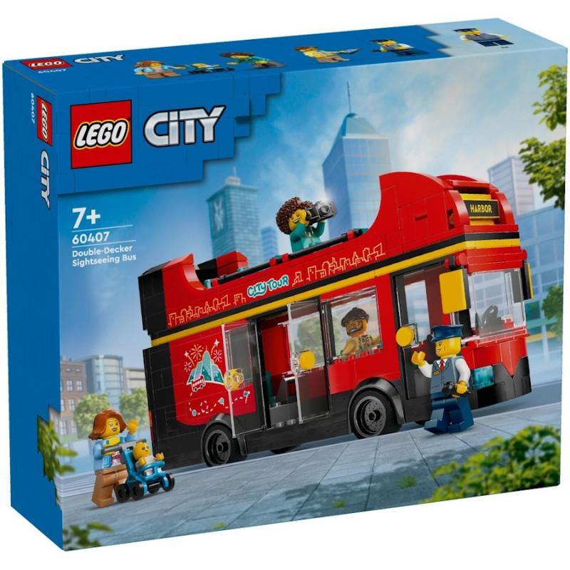 LEGO® City - Piros emeletes turistabusz | #60407