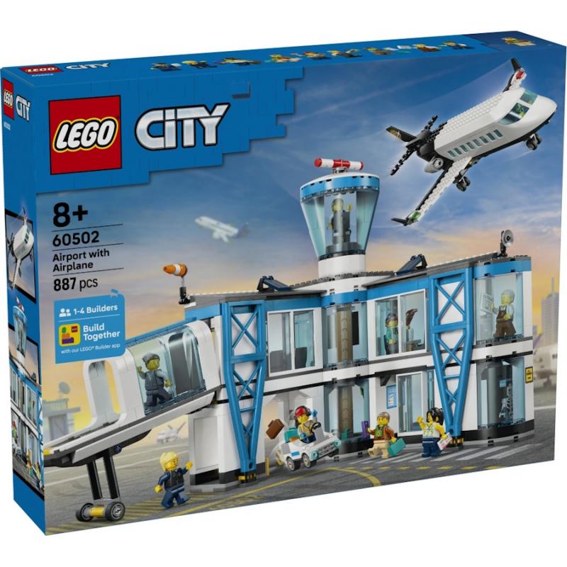 LEGO® City - Repülőtér egy repülőgéppel | #60502