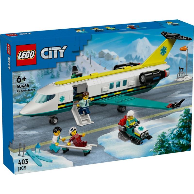 LEGO® City - Sürgősségi mentőrepülőgép | #60465